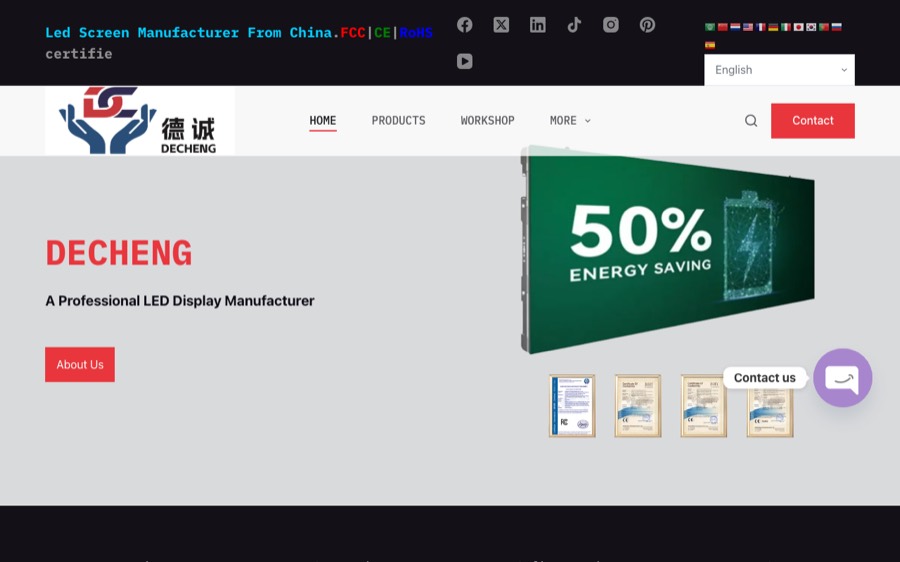 LED 显示屏外贸站